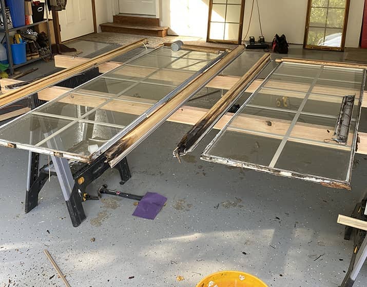 Wood window repair